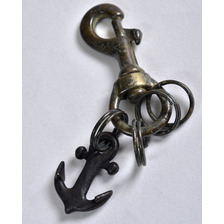 CANDY DESIGN&WORKS #CK-05&ldquo;NORMAN&rdquo;キーホルダー antiquebrass画像