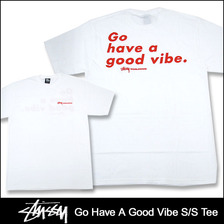 STUSSY Go Have A Good Vibe S/S Tee 1902759画像