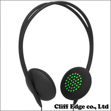 incase Pivot On Ear Headphones Black/Green EC30008画像
