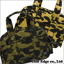 A BATHING APE x PORTER PRINT 1ST CAMO BOSTON BAG画像