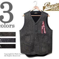 Brown's BEACH JACKET Brown's Beach V Vest 002画像