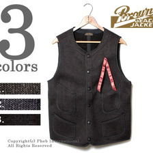 Brown's BEACH JACKET Brown's Beach Early Vest 001画像