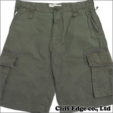 FRANKLIN&MARSHALL CHESTER CARGO ショーツ OLIVE GREEN画像