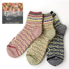 GOHEMP BALTIC MIDDLE SOCKS GHS-016画像