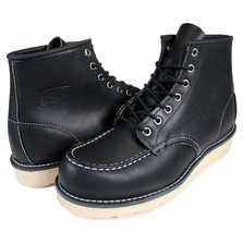 REDWING IRISH SETTER MOC TOE BOOT "BLACK" "made in USA" 9075画像