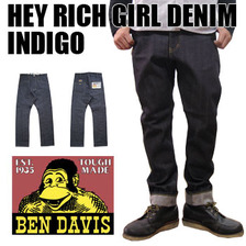 BEN DAVIS PROJECT LINE HEY RICH GIRL DENIM RIGID BDY-572画像