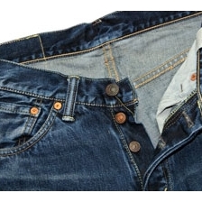 FOB FACTORY F1110 ストレートデニム画像