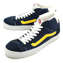 VANS CLASSICS MID SKOOL '77(SKATEBOARDER) NAVY/YELLOW VN-0H9T6C1画像