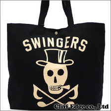 WACKOMARIA x PORTER SWINGERS トートバッグ BLACK画像