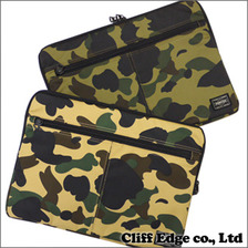 A BATHING APE x PORTER PRINT 1ST CAMO MacBook Air Sleeve for 13 inch画像