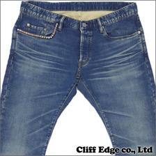 HYSTERIC GLAMOUR SP加工 スリムストレート Sデニムパンツ INDIGO画像