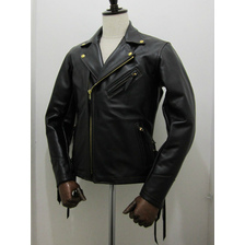 Langlitz Leathers off set full zip Timberline TURN 3画像