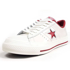 CONVERSE ONE STAR J WHT/RED 32346512画像