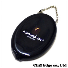 A BATHING APE A BATHING APE コインケース BLACK画像