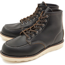REDWING 9874 CLASSIC WORK BOOTS Irish Setter Black Klondike画像