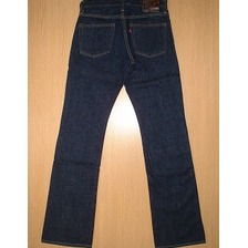 SKULL JEANS 14.5oz タイトブーツカット ジーンズ 5508XX 6&times;6画像