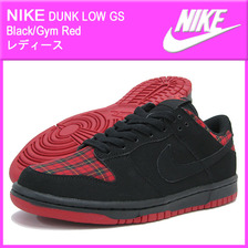 NIKE DUNK LOW GS Black/Gym Red 310569-029画像
