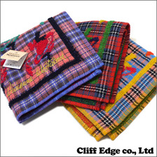 VivienneWestwood サンダーオーブ チェック タオルハンカチ画像