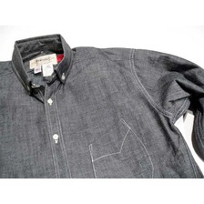 MONITALY B.D. CHAMBRAY SHIRTS/indigo画像