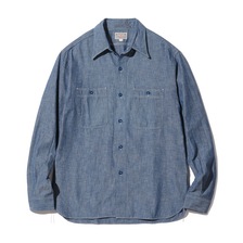 Buzz Rickson's Lot No. BR25995 / BLUE CHAMBRAY WORK SHIRT (LONG SLEEVE)画像