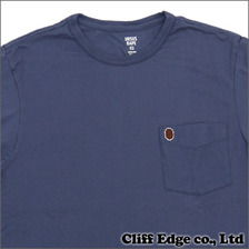 URSUS BAPE C SOLID SS TEE SHIRT NAVY画像