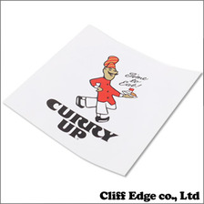 HUMAN MADE CURRY UP ノベルティステッカー WHITE画像