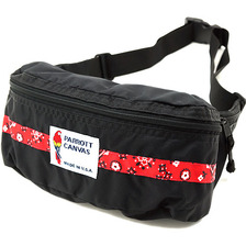 PARROTT CANVAS FANNY PACK BLACK/BANDANA 12FW-6画像