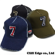 YOSHINORI KOTAKE 7 ロゴ メッシュキャップ画像