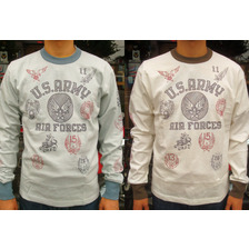 TOYS McCOY ミリタリーロンT U.S.ARMY AIR FORCES TMC1252画像