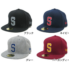 STUSSY &times;NEW ERA Melton S Fitted Ballcap 031814画像