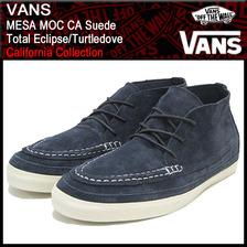 VANS MESA MOC CA Suede Total Eclipse/Turtledove VN-0QGB6EB画像