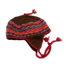 LOST HORIZON EARFLAP HAT eden brown画像