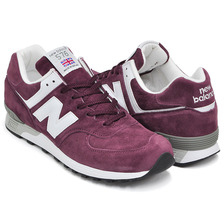 newbalance M576 PRW BURGUNDY / WHITE MADE IN ENGLAND画像
