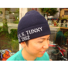 THE REAL McCOY'S U.S.N. WATCH CAP U.S.S.TUNNY MA12103画像