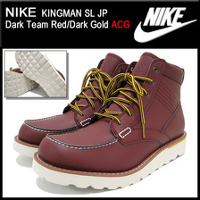 NIKE KINGMAN SL JP Dark Team Red/Dark Gold ACG 536742-667画像