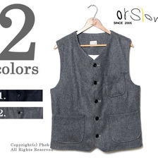 orslow オリジナルウールベスト 01-9008画像