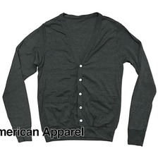 American Apparel #RSABR400 Tri-Blend Rib Cardigan画像