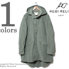 REMI RELIEF バックサテンモッズコート RN12113009画像