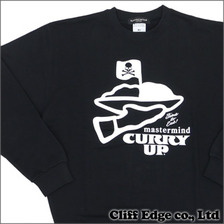 mastermind JAPAN &times; CURRY UP COLLABORATION スウェット BLACK画像