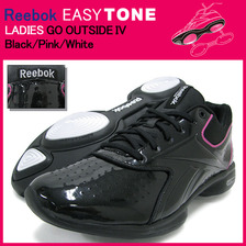 Reebok EASYTONE LADIES GO OUTSIDE IV Black/Pink/White J94849画像