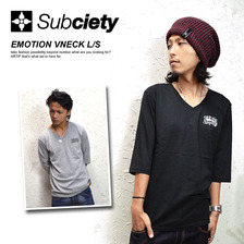 Subciety EMOTION VNECK 7/S(2カラー) SBL5871画像