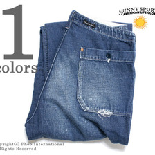 SUNNY SPORTS ユーズドウォッシュ ユーティリティーデニムパンツ SN-11FW-08-USED画像