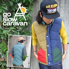 go slow caravan クレイジーダウンベスト 340230画像