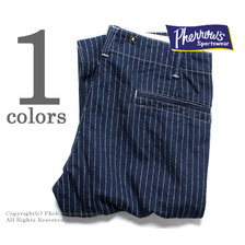 Pherrow's ウォバッシュストライプワークパンツ 12W-P3P-W画像