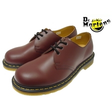 Dr.Martens WOMEN'S 3EYE GIBSON SHOE 1461 W CHERRY RED 11837600画像