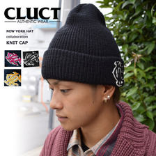 CLUCT &times;NEWYORK HAT WOOL KNIT CAP (3カラー) 01086画像