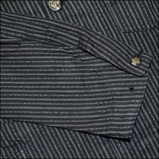 SUGAR CANE SC12693 9ozコバートストライプワークコート画像