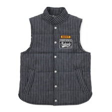 Subciety EMBLEM VEST (DENIM STRIPE) SBF5171画像