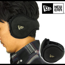 NEW ERA Ear Muffs イヤーマフ ブラック/ゴールドロゴ N0012682画像