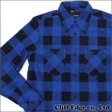 NUMBER(N)INE バッファローチェック 長袖シャツ NAVY画像